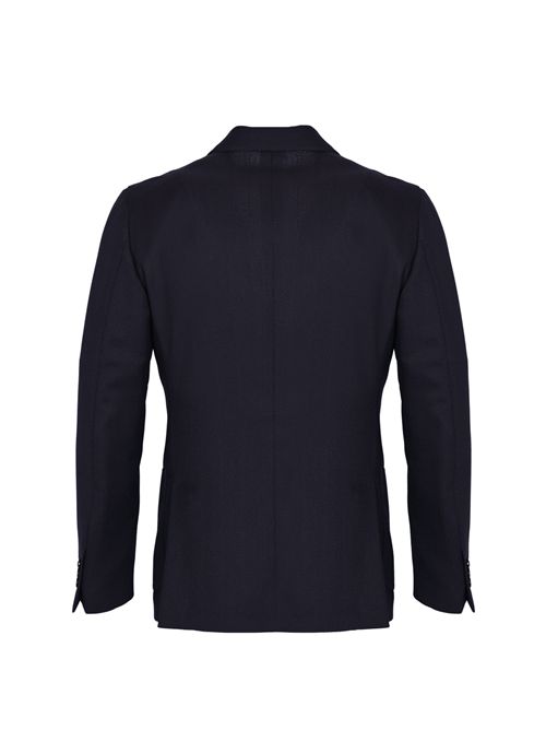 Giacca monopetto Roma in lana vergine Blu LARDINI | CN6202E CN64504850